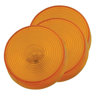 Grote® - 2.5" Amber Round Clearance Marker Lights