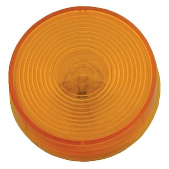 Grote® - 2.5" Amber Round Grommet/Bracket Mount Clearance Marker Light