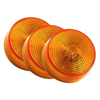 Grote® 45823-3 - 2" Yellow Clearance Marker Lights