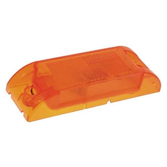 Grote® - Economy 6"x2" Economy Sealed Yellow Rectangular Screw Mount LED Clearance Marker Light