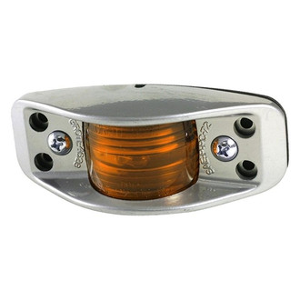 Grote® - Flat Back Yellow Screw Mount Clearance Marker Light