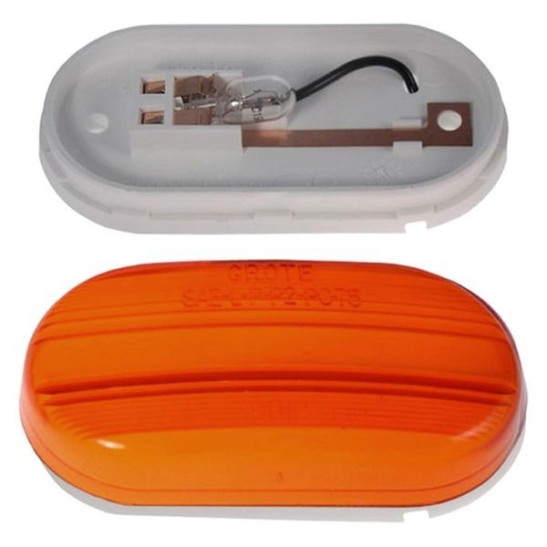 Grote® - Optic Lens Oval Clearance Marker Light