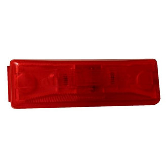 Grote® - Red Rectangular Bracket Mount Clearance Marker Light