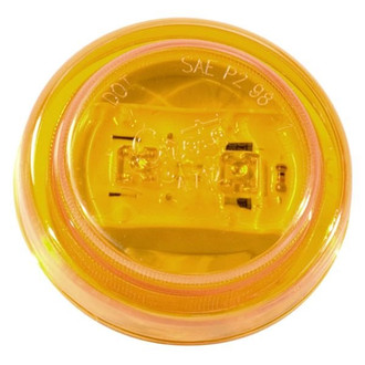 Grote® - SuperNova™ 2.5" Yellow Grommet/Bracket Mount LED Clearance Marker Light
