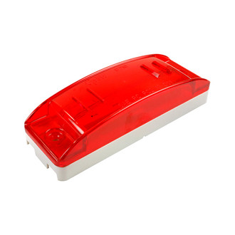 Grote® - SuperNova™ Turtleback II 6"x2" Rectangular Red LED Side Marker Light