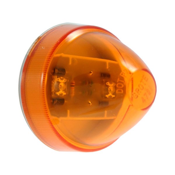Grote® - SuperNova™ Beehive 2" Round Amber LED Side Marker Light