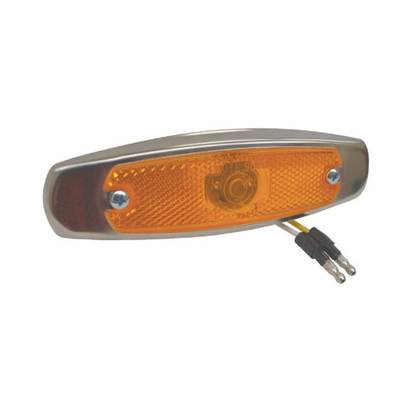 Grote® - SuperNova™ Low-profile 6"x2" Rectangular Amber LED Side Marker Light