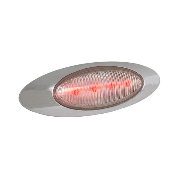 Grote® - M1 Series 7"x2" Oval Chrome LED Side Marker Light
