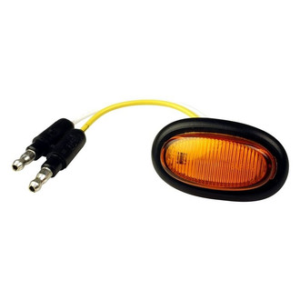Grote® - MicroNova™ Yellow Grommet Mount LED Clearance Marker Light with Grommet