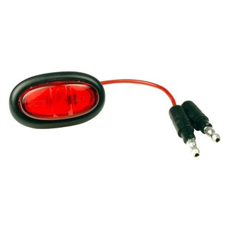 Grote® - MicroNova™ Red Grommet Mount LED Clearance Marker Light with Grommet