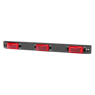 Grote® - SuperNova™ Red Bracket Mount LED Clearance Marker Light Bar