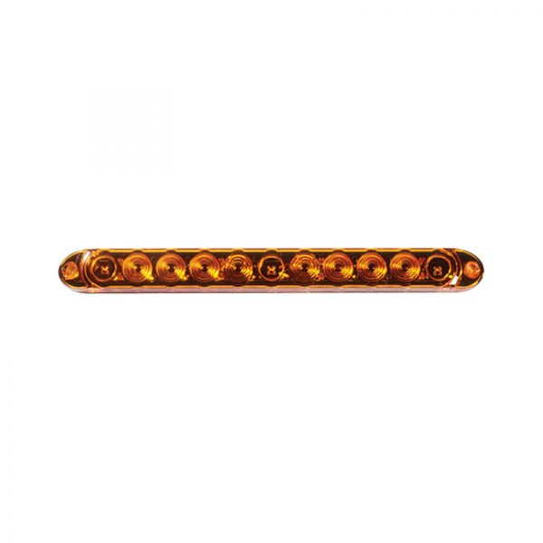 Grote® - Thin-Line™ 15" Chrome/Amber LED Marker Light