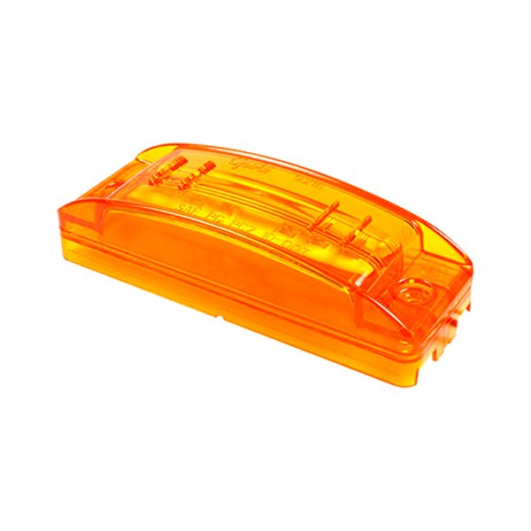 Grote® - SuperNova™ Turtleback II 6"x2" Rectangular Amber LED Side Marker Light
