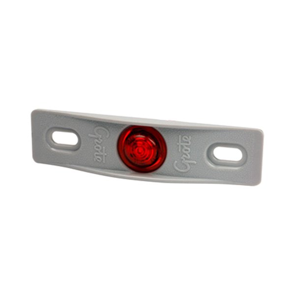 Grote® - Micronova™ 1" Round Red LED Side Marker Light