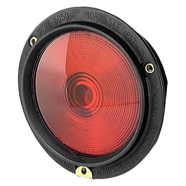 Grote® - 4" Double Contact Round Screw Mount Combination Tail Light