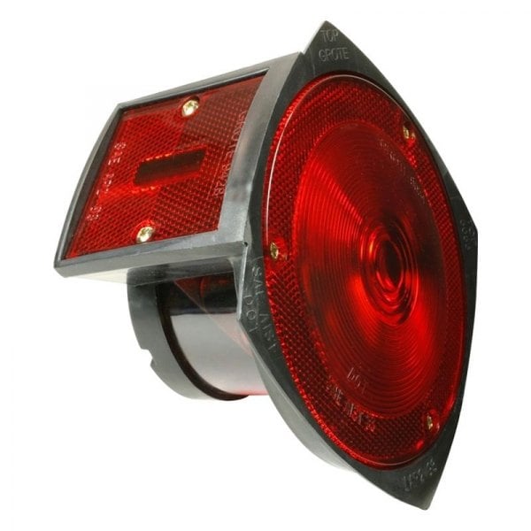 Grote® - Driver Side 5.5" 7-Function Round Combination Tail Light with Side Marker Light