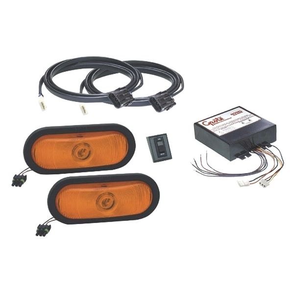 Grote® - 10' Remote Two-Head Amber Warning Light