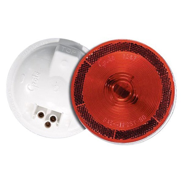 Grote® - Torsion Mount II™ 4" Built-in Reflector Grommet Mount Combination Tail Light with Built-In Reflector