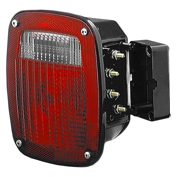 Grote® - Passenger Side Torsion Mount™ Universal Stud Mount Combination Tail Light with License Window