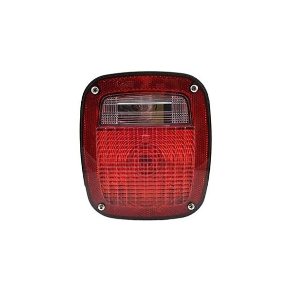 Grote® - Driver Side Torsion Mount™ Universal Stud Mount Combination Tail Light with License Window