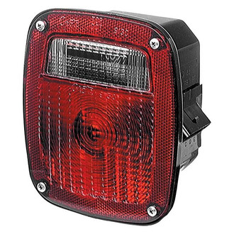 Grote® - Driver Side SuperNova™ Metri-Pack Red Stud Mount LED Combination Tail Light with License Window