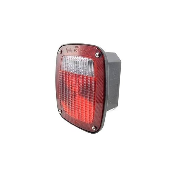 Grote® - Passenger Side Metri-Pack Three-Stud Metri-Pack Bracket Mount Combination Tail Light with License Window