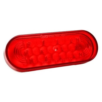 Grote® - SuperNova™ 6" Red Oval Grommet Mount LED Combination Tail Light