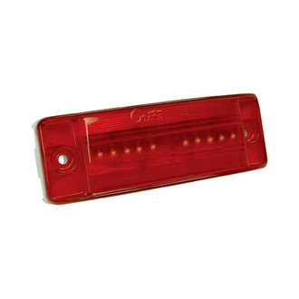 Grote® - SuperNova™ Turtleback II 6x2" Rectangular Red LED Tail Light