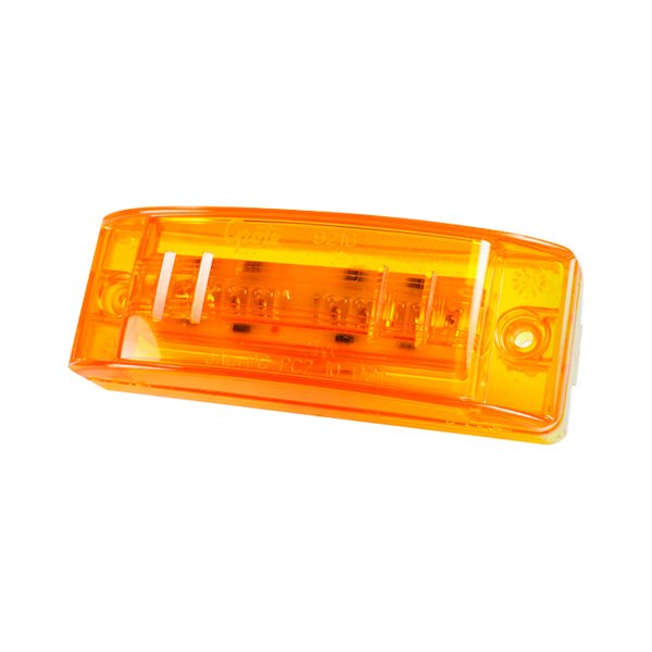 Grote® - SuperNova™ Turtleback II 6"x2" Rectangular Amber LED Turn Signal Light