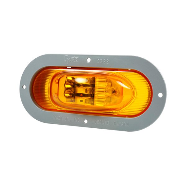Grote® - SuperNova™ 7.85"x3.6" Oval Amber LED Side Marker Light