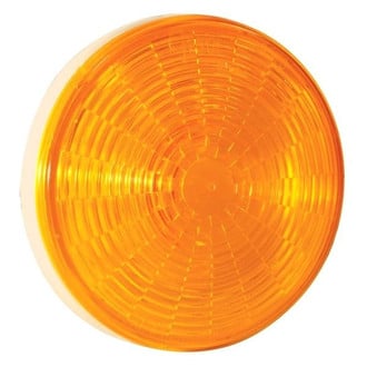 Grote® - Select™ 4" Yellow Round Grommet Mount LED Combination Tail Light