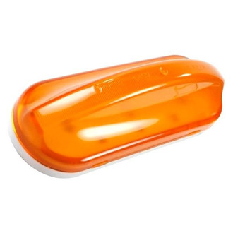 Grote® - RazorBack™ 6.5" Mid-Position Flashing Amber LED Clearance Marker Light