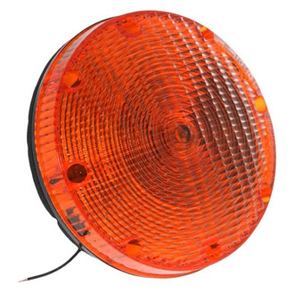 Grote® - 7" Single Face Amber Round Screw Mount Combination Tail Light