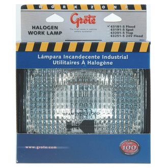 Grote® - Large 6.9"x5.5" Rectangular Light Retail Pack