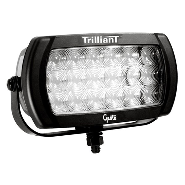 Grote® - Trilliant™ 36 9"x3.6" 50W Black Powder Coated Housing Spot Beam LED Light