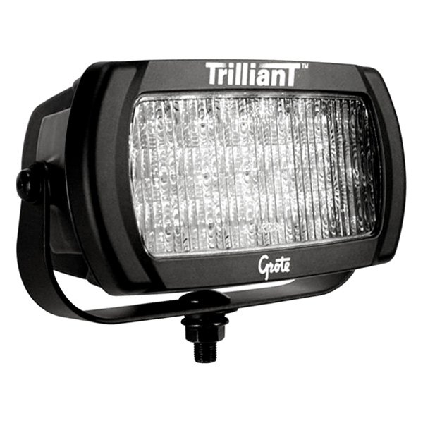 Grote® - Trilliant™ 36 9"x3.6" 50W Black Powder Coated Housing Trapezoid Beam LED Light
