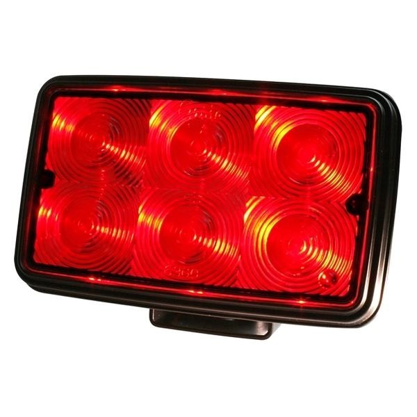Grote® - Trilliant™ Mini WhiteLight™ 5.8"x3.6" 10W Spot Beam Red LED Light Industrial Pack