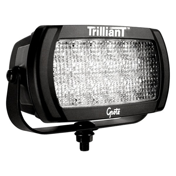 Grote® - Trilliant™ 36 9"x3.6" 50W Black Powder Coated Housing Flood Beam LED Light