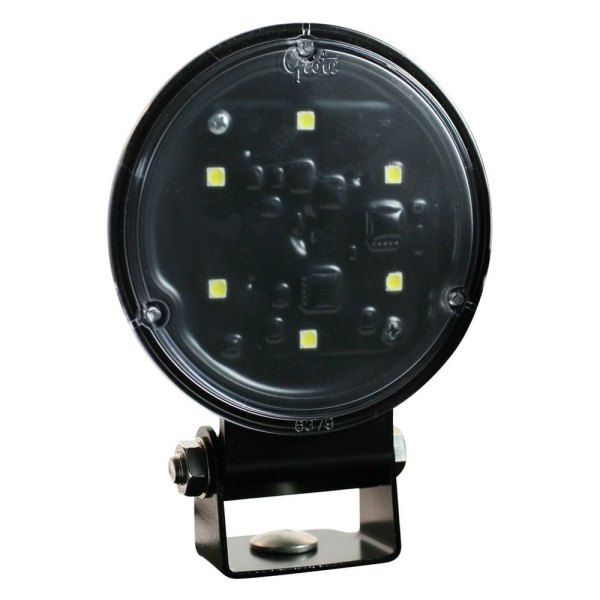 Grote® - Trilliant™ 36 4.4" 17W Round Black Powder Coated Housing Wide Flood Beam LED Light Retail Pack