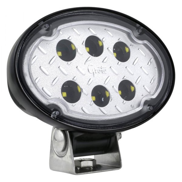 Grote® - Trilliant™ Pendant Mount 5.9" 37W Oval Black Powder Coated Housing Close Range Beam LED Light