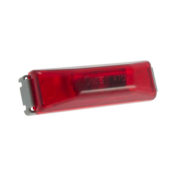 Grote® - SuperNova™ Turtleback II 4"x1" Rectangular Red LED Turn Signal Lights