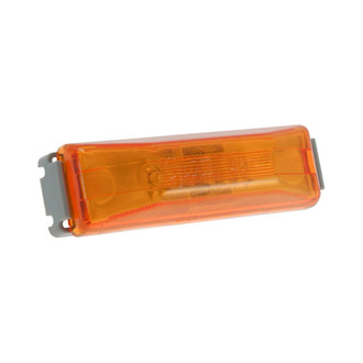 Grote® - SuperNova™ Turtleback II 4"x1" Rectangular Amber LED Turn Signal Lights
