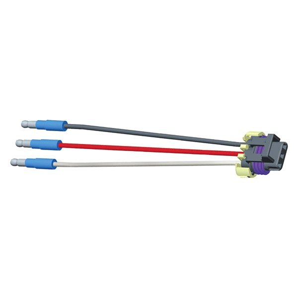 Grote® - 6" Long 3-Wire Plug In Pigtail with Packard Connector Pigtail