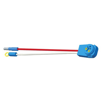 Grote® 66846 - Stop/Tail/Turn Two-Wire 90° Plug-In Pigtails for Male Pin Lights