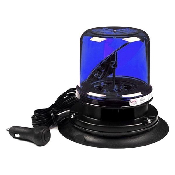 Grote® - RotoLED™ Vacuum Mount Hybrid Class I Blue LED Beacon Light