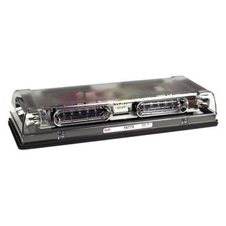 Grote® - 17" Bolt-On Mount Mini Low Profile Amber/Blue Emergency LED Light Bar