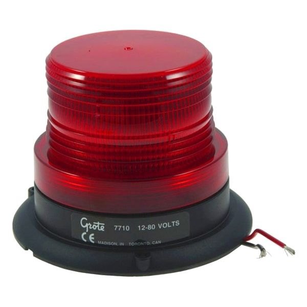 Grote® - 3.63" Mini Mighty Red Beacon Light