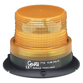 Grote® 77103 - 3.63" Mini Mighty Amber Beacon Light