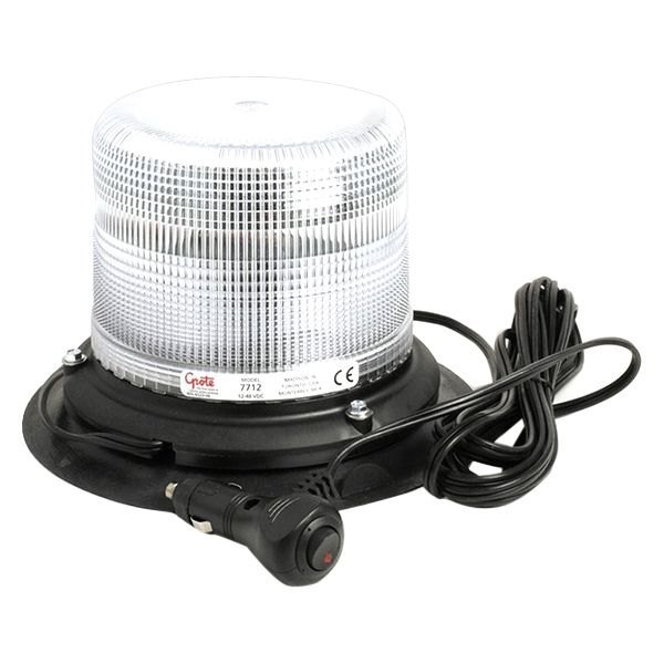 Grote® - Magnet Mount Compact Low Profile White Beacon Light