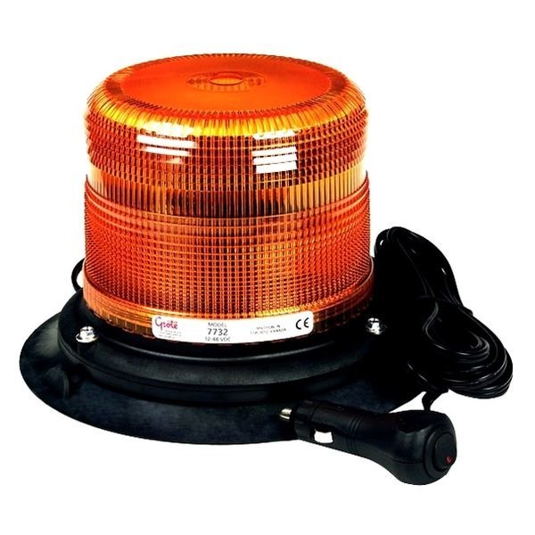 Grote® - Magnet Mount Compact Low Profile Amber Beacon Light